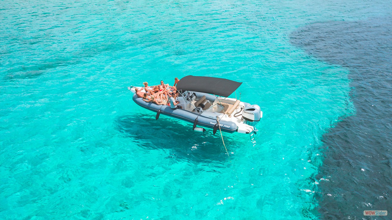 Day trip to Blue lagoon Trogir Croatia - Marlin 790 PRO